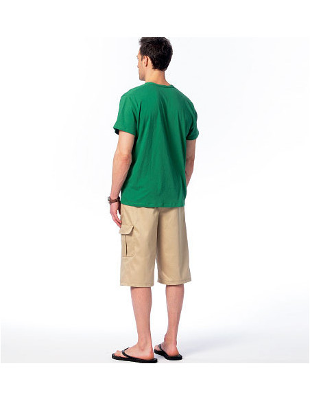 Patrón de camisetas sin mangas, camisetas y pantalones cortos - McCall's 6973