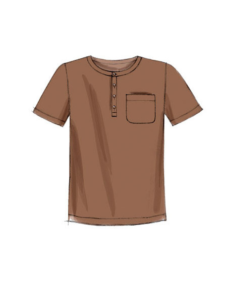 Patrón de camisetas sin mangas, camisetas y pantalones cortos - McCall's 6973
