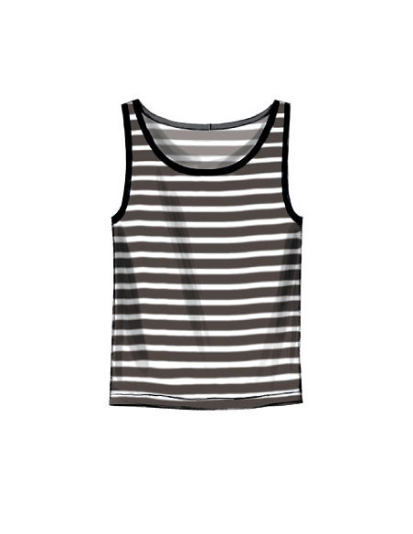 Patrón de camisetas sin mangas, camisetas y pantalones cortos - McCall's 6973