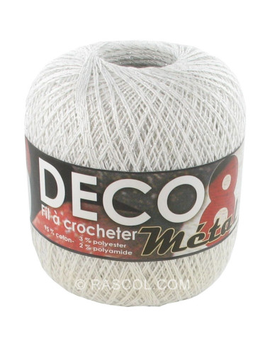Algodón déco 8 lurex
