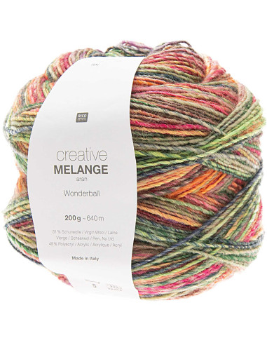Laine Creative Melange Aran Wonderball Rico Design
