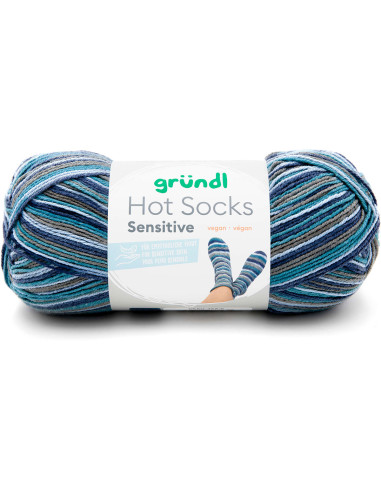 Laine à chaussettes Hot Socks Sensitive Gründl