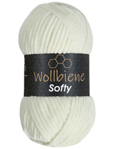 Hilo chenilla Softy Wollbiene 2