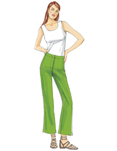 Patrón de pantalón - Vogue 9181