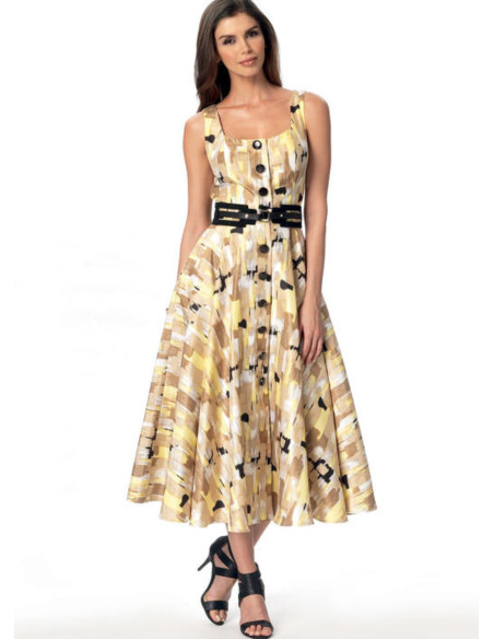 Patrón de vestido - Vogue 9182