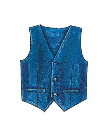 Patrón de chalecos, cinturón, pajarita y corbata - McCall's 7223