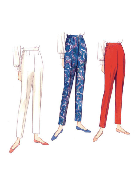 Patrón de short y pantalón - Vogue 9189