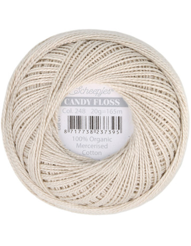 Ovillo de algodón perlé Scheepjes Candy Floss