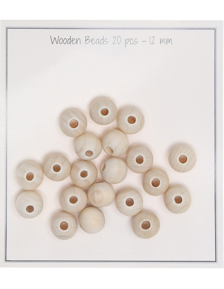 Cuentas de madera para sonajeros, sujetador de chupete para bebé