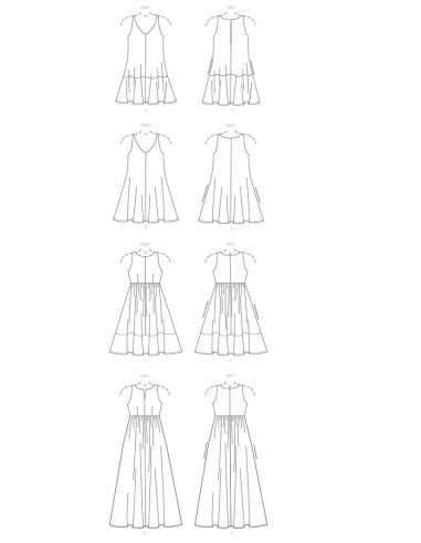 Patron de robes - McCall's 7774