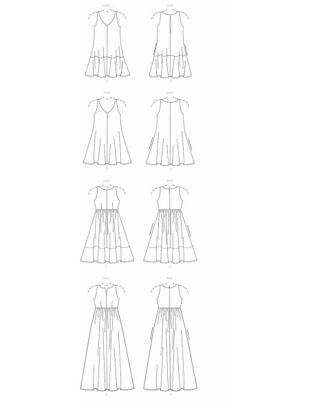 Patron de robes - McCall's 7774