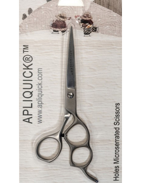 Tijeras microdentadas Apliquick ® 3 agujeros
