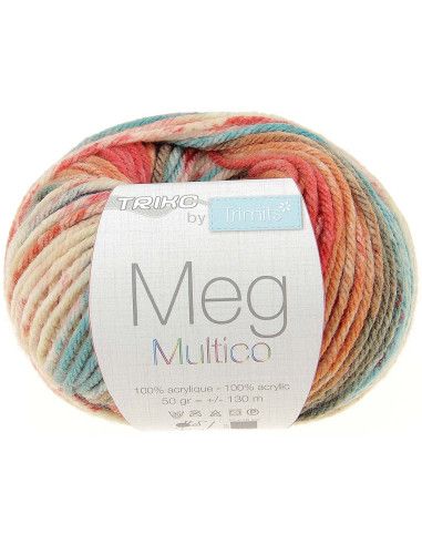 Fil à tricoter Meg Multico