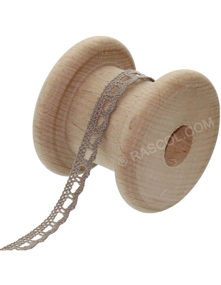 Encaje de algodón básico - Gris