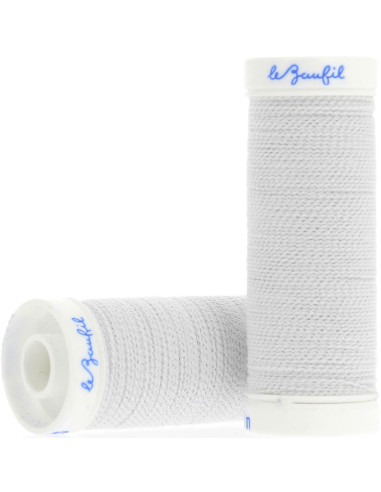 Fil à coudre élastique pour fronces lastex Lebaufil