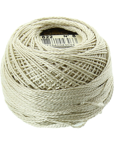 Bola de algodón perlé DMC n° 8