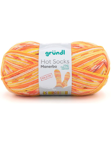Laine à chaussettes Hot Socks Manerba Gründl