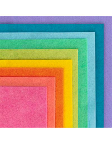 Assortiment feutrines Cinnamon Patch - 30 cm x 30 cm