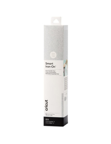 Flex termoadhesivo con purpurina 33 cm x 274 cm Cricut