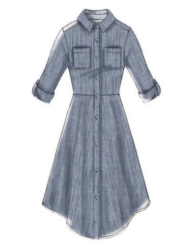 Patron de robes et ceinture - McCall's 7351