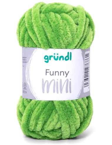 Fil chenille Funny Mini Gründl