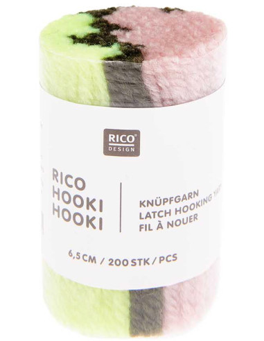 Fil à nouer 6,5 cm marbré Rico Hooki Hooki