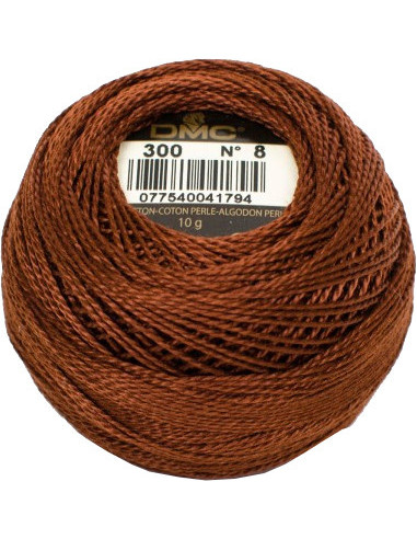 Bola de algodón perlé DMC n° 8