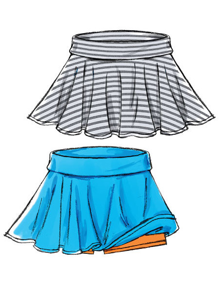 Patrón de faldas-pantalón - McCall's 6918