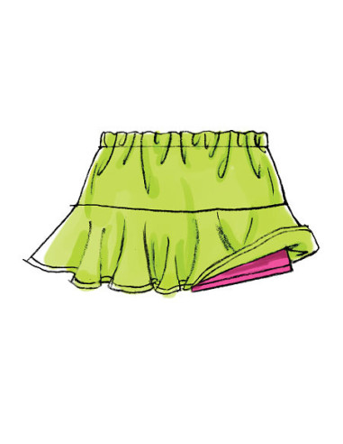 Patrón de faldas-pantalón - McCall's 6918