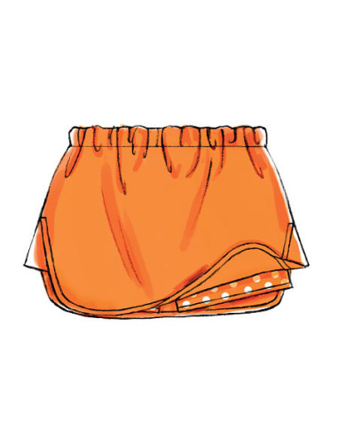 Patrón de faldas-pantalón - McCall's 6918