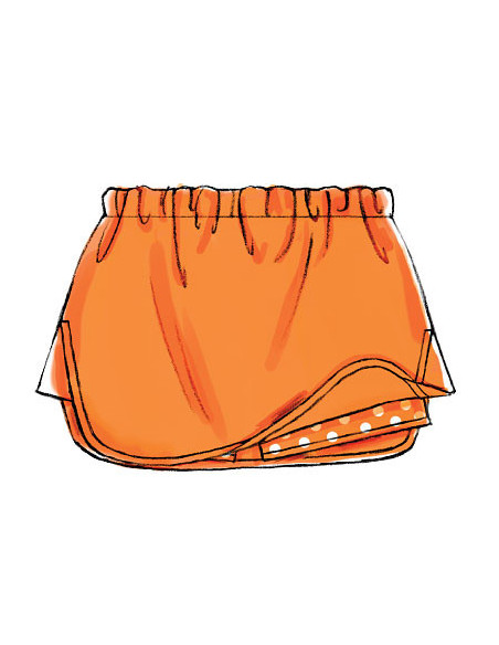 Patrón de faldas-pantalón - McCall's 6918