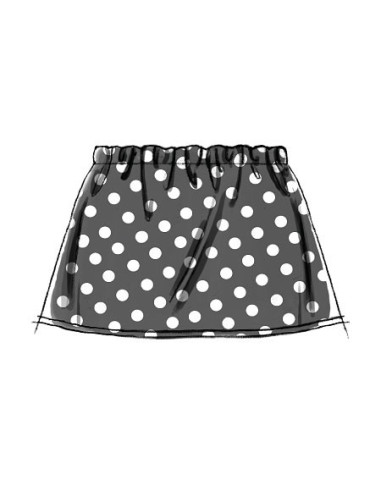 Patrón de faldas-pantalón - McCall's 6918