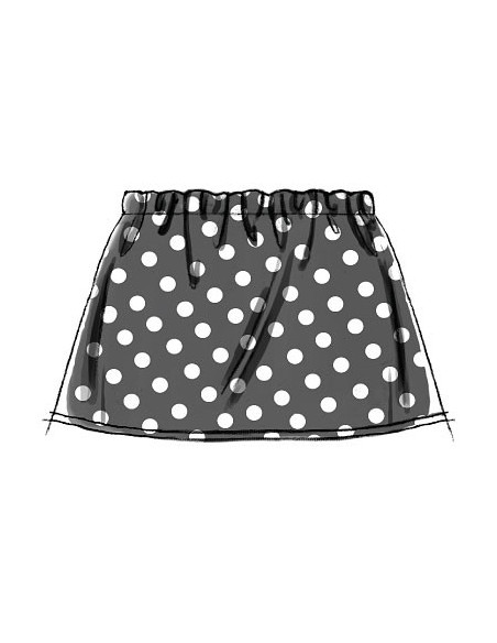 Patrón de faldas-pantalón - McCall's 6918