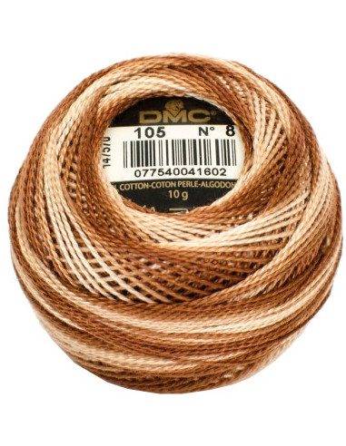 Bola de algodón perlé DMC n° 8