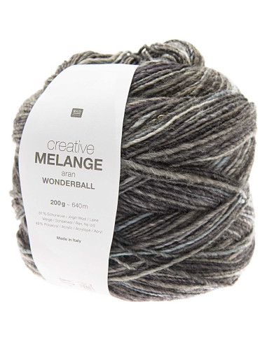Laine Creative Melange Aran Wonderball Rico Design