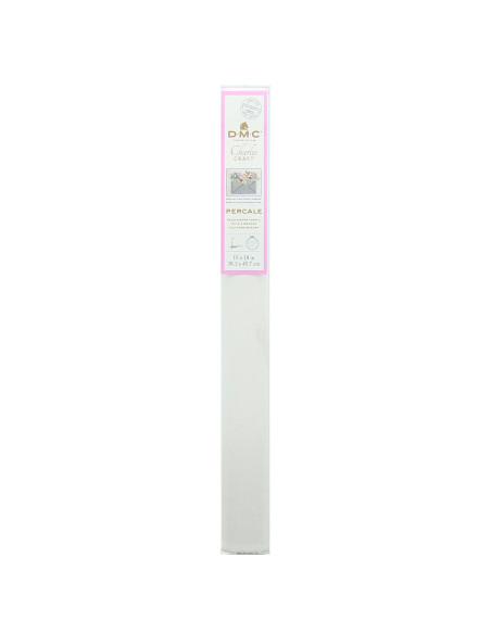 Tela percal especial para punch needle - Blanco