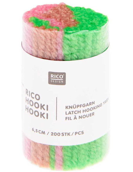 Fil à nouer 6,5 cm marbré Rico Hooki Hooki