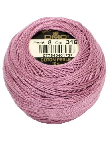 Bola de algodón perlé DMC n° 8