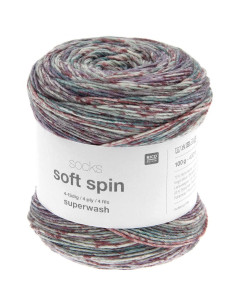 Lana para calcetines Soft Spin Rico Design 2