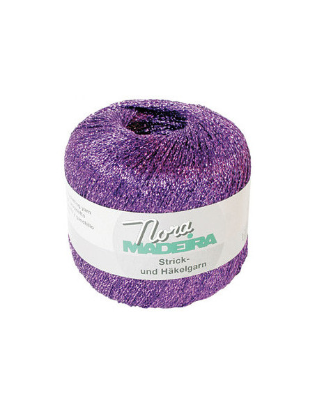 Coton crocheter métallisé Nora Madeira