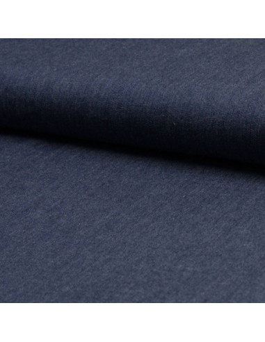 Tela chambray - Azul denim