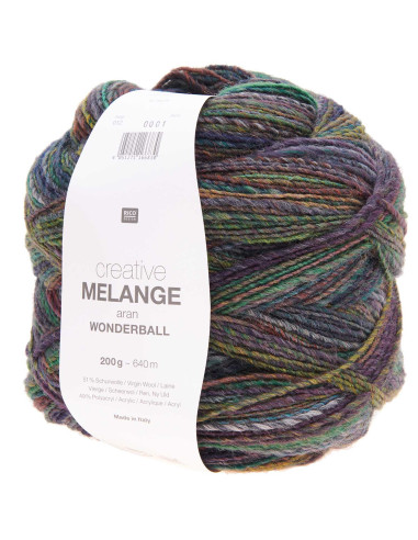 Laine Creative Melange Aran Wonderball Rico Design