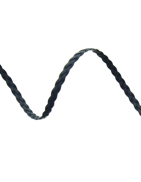 Trenza similar azul marino