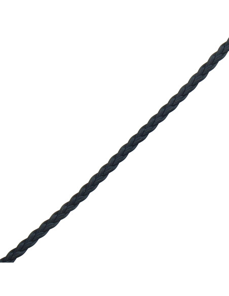 Trenza similar azul marino