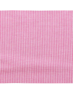 Tejido Vichy de cuadros pequeños - Fucsia 2
