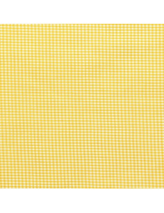 Tejido Vichy cuadros pequeños - Amarillo 2