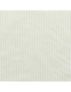 Tejido Vichy de cuadros pequeños - Beige 2