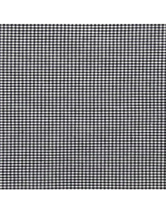 Tejido Vichy de cuadros pequeños - Negro 2