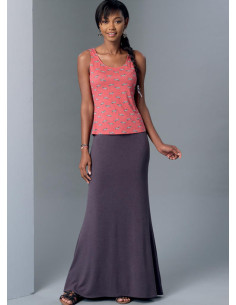 Patrón de blusas, vestidos y faldas - McCall's 7386