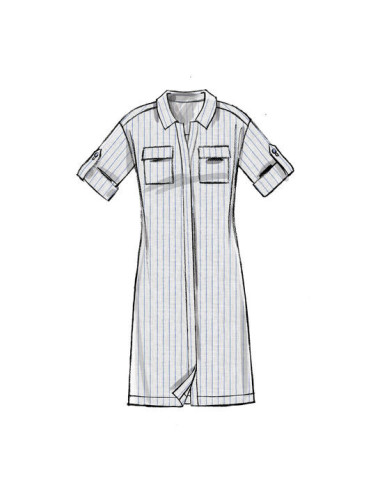 Patrón de blusa, túnica, vestidos y cinturón - McCall's 7387